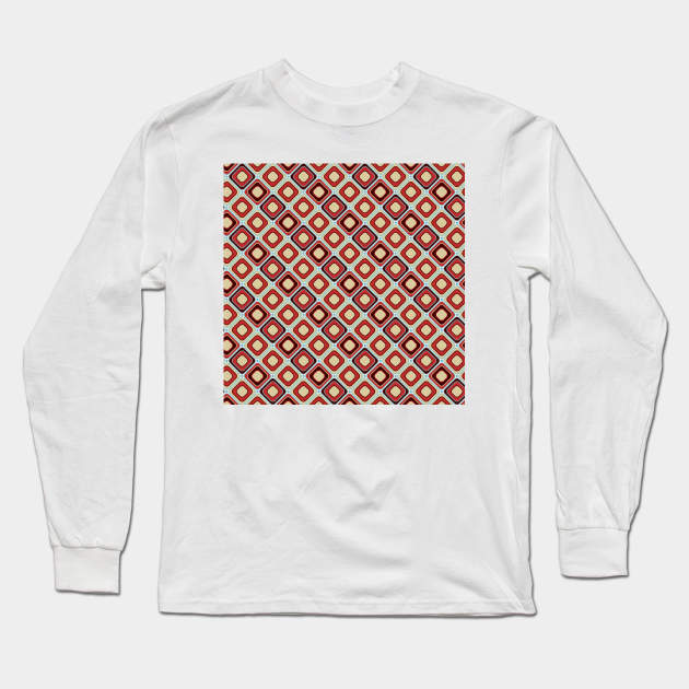 80s Background Long Sleeve T-Shirt by Wanda City